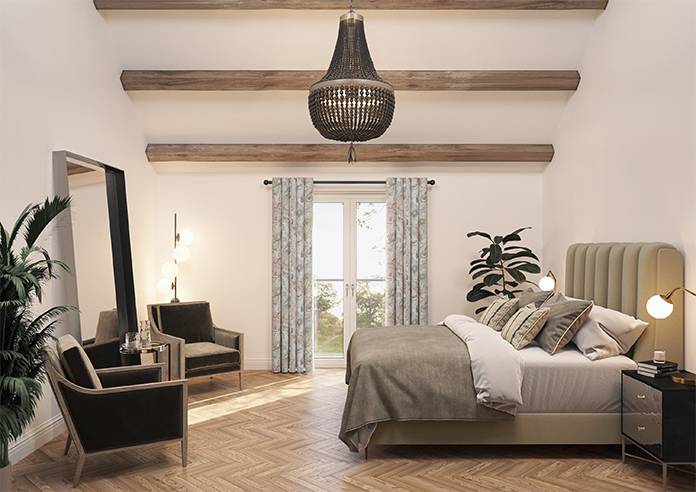 Spring Garden, Dusky Rose - Made to Measure Curtains - Image 13
